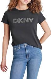 ΓΥΝΑΙΚΕΙΑ ΚΟΝΤΟΜΑΝΙΚΗ ΜΠΛΟΥΖΑ - LOGO DJ4T1268 7171 DKNY