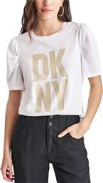 ΓΥΝΑΙΚΕΙΑ ΚΟΝΤΟΜΑΝΙΚΗ ΜΠΛΟΥΖΑ - LOGO P4DHKWSS 0091 DKNY