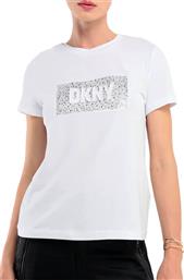 ΓΥΝΑΙΚΕΙΑ ΚΟΝΤΟΜΑΝΙΚΗ ΜΠΛΟΥΖΑ - LOGO P4RHYWNA 0091 DKNY