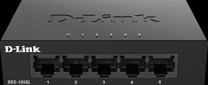 DGS-105GL DESKTOP UNMANAGED SWITCH GIGABIT ETHERNET (10/100/1000 MBPS) 5-PORT D LINK