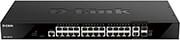 DGS-1520-28 24X10/100/1000BASE-T PORTS 2X10GBASE-T 2XSFP+ PORTS SMART MANAGED SWITCH D LINK