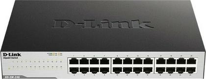 GO-SW-24G NETWORK SWITCH UNMANAGED GIGABIT ETHERNET (1000 MBPS) D LINK