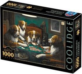 CASSIUS MARCELLUS COOLIDGE-POKER GAME 1000 ΚΟΜΜΑΤΙΑ D TOYS από το PLUS4U