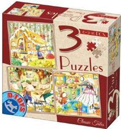 PUZZLE CLASSIC TALES 3X 31 ΚΟΜΜΑΤΙΑ (7292402) D TOYS