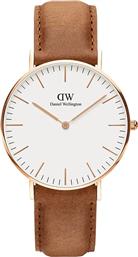 ΡΟΛΟΙ ΧΡΩΜΑ: ΚΑΦΕ, DW00100109 DANIEL WELLINGTON από το ANSWEAR