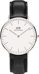 ΡΟΛΟΙ CLASSIC 36 SHEFFIELD ΧΡΩΜΑ: ΜΑΥΡΟ DANIEL WELLINGTON