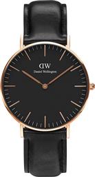 ΡΟΛΟΙ CLASSIC 36 SHEFFIELD ΧΡΩΜΑ: ΡΟΖ DANIEL WELLINGTON από το ANSWEAR