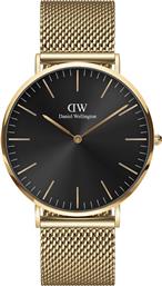 ΡΟΛΟΙ CLASSIC MESH DW00100631 ΧΡΥΣΟ DANIEL WELLINGTON