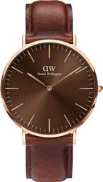 ΡΟΛΟΙ CLASSIC ST MAWES DW00100627 ΚΑΦΕ DANIEL WELLINGTON