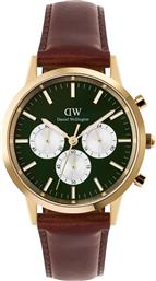 ΡΟΛΟΙ ICONIC CHRONOGRAPH ST MAWES ARCTIC PANDA DW00100876 ΚΑΦΕ DANIEL WELLINGTON