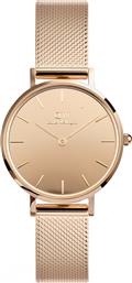 ΡΟΛΟΙ PETITE REFLECTION 28 DW00100795 ΡΟΖ ΧΡΥΣΟ DANIEL WELLINGTON