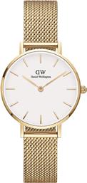 ΡΟΛΟΙ PETITE YG MESH DW00100350 ΧΡΥΣΟ DANIEL WELLINGTON