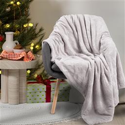 ΧΡΙΣΤΟΥΓΕΝΝΙΑΤΙΚΗ ΚΟΥΒΕΡΤΑ ΚΑΝΑΠΕ FLEECE 130X170ΕΚ. BLANKETS 1373 GREY (ΥΦΑΣΜΑ: POLYESTER, ΧΡΩΜΑ: ΓΚΡΙ) - - 420588131373 DAS HOME