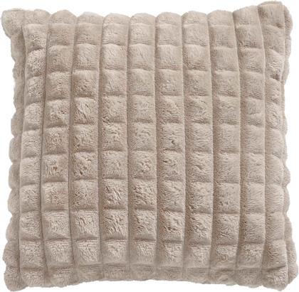 ΔΙΑΚΟΣΜΗΤΙΚΟ ΜΑΞΙΛΑΡΙ FLEECE (40X40) 1357 TAUPE DAS HOME από το SPITISHOP