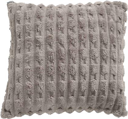 ΔΙΑΚΟΣΜΗΤΙΚΟ ΜΑΞΙΛΑΡΙ FLEECE (40X40) SHERPA 1177 TAUPE DAS HOME από το SPITISHOP