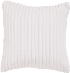 ΔΙΑΚΟΣΜΗΤΙΚΟ ΜΑΞΙΛΑΡΙ FLEECE 40X40ΕΚ. THROWS 1364 WHITE (ΥΦΑΣΜΑ: POLYESTER, ΧΡΩΜΑ: ΛΕΥΚΟ) - - 533540401364 DAS HOME