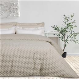 ΚΟΥΒΕΡΛΙ MICROFIBER KING 240X250ΕΚ. HAPPY 9652 LIGHT TAUPE (ΥΦΑΣΜΑ: MICROFIBER, ΜΕΓΕΘΟΣ: KING SIZE, ΧΡΩΜΑ: TAUPE) - - 402080309652 DAS HOME