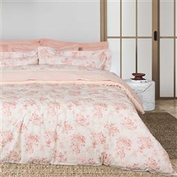 ΚΟΥΒΕΡΛΙ ΒΑΜΒΑΚΟΣΑΤΕΝ KING 230X250ΕΚ. PRESTIGE 1694 BEIGE-ROSE (ΥΦΑΣΜΑ: ΒΑΜΒΑΚΟΣΑΤΕΝ, ΧΡΩΜΑ: ΡΟΖ, ΜΕΓΕΘΟΣ: KING SIZE) - - 402005201694 DAS HOME