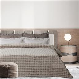 ΚΟΥΒΕΡΤΑ BUBBLE FLEECE ΥΠΕΡΔΙΠΛΗ 220X240ΕΚ. BLANKETS 1370 TAUPE (ΥΦΑΣΜΑ: POLYESTER, ΜΕΓΕΘΟΣ: ΥΠΕΡΔΙΠΛΑ, ΧΡΩΜΑ: TAUPE) - - 420588221370 DAS HOME