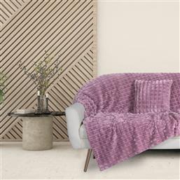 ΚΟΥΒΕΡΤΑ FLEECE ΚΑΝΑΠΕ 130X170ΕΚ. BLANKETS 1358 DUSTY ΜΩΒ (ΥΦΑΣΜΑ: POLYESTER, ΧΡΩΜΑ: ΜΩΒ) - - 420588131358 DAS HOME