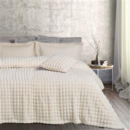 ΚΟΥΒΕΡΤΑ ΜΟΝΗ FLEECE 1356 ΕΚΡΟΥ 160Χ220CM DAS HOME