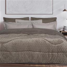 ΚΟΥΒΕΡΤΟΠΑΠΛΩΜΑ ΥΠΕΡΔΙΠΛΟ (220X240) 1170 GREY DAS HOME