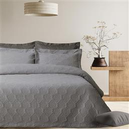 ΚΟΥΒΕΡΤΟΡΙΟ KING SIZE (240X250) 0287 GREY DAS HOME