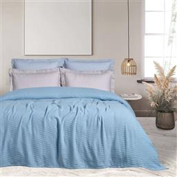 ΜΟΝΗ ΚΟΥΒΕΡΤΑ ΠΙΚΕ 0489 ΓΑΛΑΖΙΟ 160X240CM DAS HOME