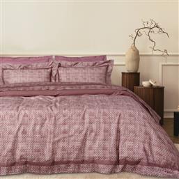 ΠΑΠΛΩΜΑΤΟΘΗΚΗ ΥΠΕΡΔΙΠΛΗ EXECUTIVE 1687 CREAM,/DARK ROSE 3ΤΜΧ 220Χ240CM DAS HOME