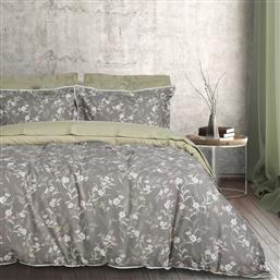 ΠΑΠΛΩΜΑΤΟΘΗΚΗ ΥΠΕΡΔΙΠΛΗ PRESTIGE 1686 GREY/PINK,/TAUPE 3ΤΜΧ 220Χ240CM DAS HOME