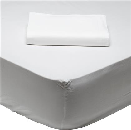 ΣΕΝΤΟΝΙ ΜΕΜΟΝΩΜΕΝΟ ΒΑΜΒΑΚΕΡΟ ΥΠΕΡΔΙΠΛΟ ΜΕ ΛΑΣΤΙΧΟ 160X200+35ΕΚ. COLOUR BEST 1001 ARTIC WHITE (ΥΦΑΣΜΑ: ΒΑΜΒΑΚΙ 100%, ΤΥΠΟΣ ΚΑΤΩΣΕΝΤΟΝΟΥ: ΜΕ ΛΑΣΤΙΧΟ, ΧΡΩΜΑ: ΛΕΥΚΟ, ΜΕΓΕΘΟΣ: ΥΠΕΡΔΙΠΛΑ) - - 422410221001 DAS HOME