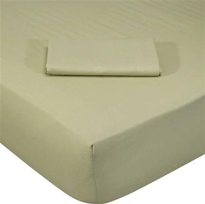 ΣΕΝΤΟΝΙ ΜΟΝΟ GREEN OLIVE (100CMX200CM+35CM) DAS HOME