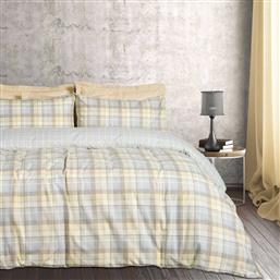 ΣΕΝΤΟΝΙΑ ΥΠΕΡΔΙΠΛΑ HAPPY FLANNEL 9639 ΣΕΤ 4 ΤΜΧ ΧΩΡΙΣ ΛΑΣΤΙΧΟ (240X260CM) DAS HOME
