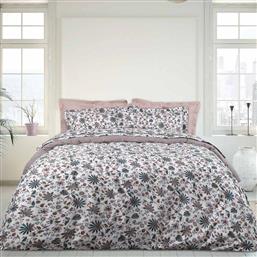 ΣΕΝΤΟΝΙΑ ΜΟΝΑ HAPPY 9594 ECRU/BROWN ΣΕΤ 3ΤΜΧ (170X260CM) DAS HOME