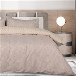 ΣΕΤ ΠΑΠΛΩΜΑΤΟΘΗΚΗ ΥΠΕΡΔΙΠΛΗ HAPPY FLANNEL 9680 GREY/YELLOW (220X240CM) DAS HOME