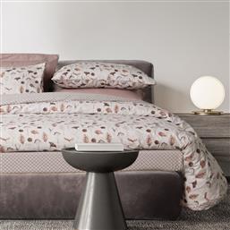 ΣΕΤ ΠΑΠΛΩΜΑΤΟΘΗΚΗ ΥΠΕΡΔΙΠΛΗ HAPPY FLANNEL 9681 BEIGE/BROWN (220X240CM) DAS HOME