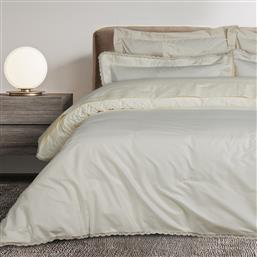 ΣΕΤ ΠΑΠΛΩΜΑΤΟΘΗΚΗ ΒΑΜΒΑΚΟΣΑΤΕΝ KING 240X260ΕΚ. PRESTIGE 1709 ECRU (ΥΦΑΣΜΑ: ΒΑΜΒΑΚΟΣΑΤΕΝ, ΧΡΩΜΑ: ΕΚΡΟΥ , ΜΕΓΕΘΟΣ: KING SIZE) - - 406005301709 DAS HOME