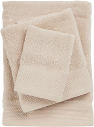 ΣΕΤ ΠΕΤΣΕΤΕΣ BEST 0833 TAUPE 3ΤΜΧ (30X50CM-50X90CM-70X140CM) DAS HOME