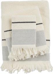 ΣΕΤ ΠΕΤΣΕΤΕΣ BEST 0840 IVORY 3ΤΜΧ (30X50CM-50X90CM-70X140CM) DAS HOME