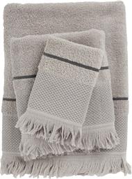 ΣΕΤ ΠΕΤΣΕΤΕΣ BEST 0841 GREY 3ΤΜΧ (30X50CM-50X90CM-70X140CM) DAS HOME