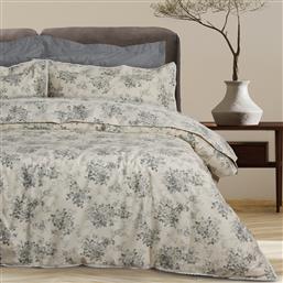 ΣΕΤ ΣΕΝΤΟΝΙΑ ΒΑΜΒΑΚΟΣΑΤΕΝ KING 250X270ΕΚ. PRESTIGE 1712 GREY-IVORY (ΥΦΑΣΜΑ: ΒΑΜΒΑΚΟΣΑΤΕΝ, ΤΥΠΟΣ ΚΑΤΩΣΕΝΤΟΝΟΥ: ΧΩΡΙΣ ΛΑΣΤΙΧΟ, ΧΡΩΜΑ: ΓΚΡΙ, ΜΕΓΕΘΟΣ: KING SIZE) - - 502105301712 DAS HOME