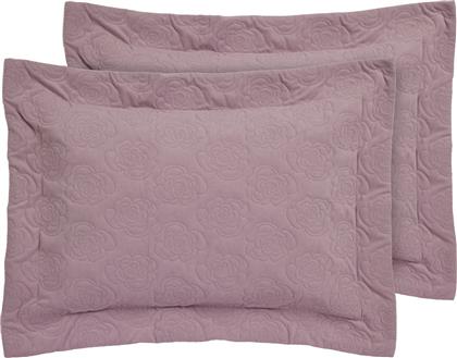 ΖΕΥΓΟΣ ΜΑΞΙΛΑΡΟΘΗΚΕΣ MICROFIBER 50X70+8ΕΚ. HAPPY 0289 LILAC (ΥΦΑΣΜΑ: MICROFIBER, ΧΡΩΜΑ: ΛΙΛΑ) - - 533400000289 DAS HOME