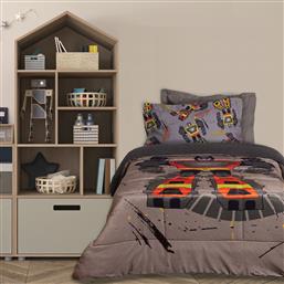 ΚΟΥΒΕΡΤΟΠΑΠΛΩΜΑ FLEECE-SHERPA ΜΟΝΟ 160X220ΕΚ. KID 4974 GREY (ΥΦΑΣΜΑ: POLYESTER, ΧΡΩΜΑ: ΓΚΡΙ) - - 421910104974 DAS KIDS