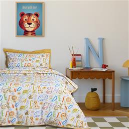 ΣΕΤ ΠΑΠΛΩΜΑΤΟΘΗΚΗ POLYCOTTON ΜΟΝΗ 160X240ΕΚ. KID LINE 4970 MULTICOLOR (ΥΦΑΣΜΑ: 70% ΒΑΜΒΑΚΙ-30% POLYESTER) - - 406009104970 DAS KIDS