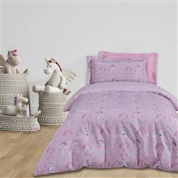 ΣΕΤ ΣΕΝΤΟΝΙΑ POLYCOTTON ΜΟΝΑ 170X260ΕΚ. KID LINE 4932 ΜΩΒ (ΤΥΠΟΣ ΚΑΤΩΣΕΝΤΟΝΟΥ: ΧΩΡΙΣ ΛΑΣΤΙΧΟ, ΧΡΩΜΑ: ΜΩΒ, ΥΦΑΣΜΑ: 70% ΒΑΜΒΑΚΙ-30% POLYESTER) - - 502109104932 DAS KIDS