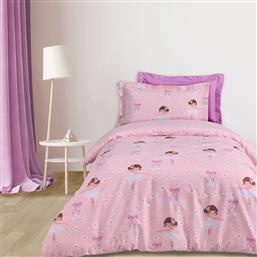 ΣΕΤ ΣΕΝΤΟΝΙΑ POLYCOTTON ΜΟΝΑ 170X260ΕΚ. KID LINE 4933 ΡΟΖ (ΤΥΠΟΣ ΚΑΤΩΣΕΝΤΟΝΟΥ: ΧΩΡΙΣ ΛΑΣΤΙΧΟ, ΧΡΩΜΑ: ΡΟΖ, ΥΦΑΣΜΑ: 70% ΒΑΜΒΑΚΙ-30% POLYESTER) - - 502109104933 DAS KIDS