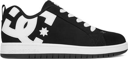 ΑΘΛΗΤΙΚΑ COURT GRAFFIK ADBS100207-BKW ΜΑΥΡΟ DC SHOES