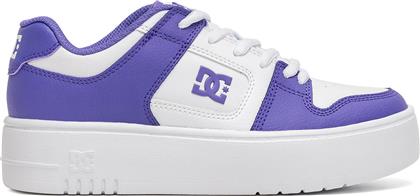 ΑΘΛΗΤΙΚΑ MANTECA 4 PLATFORM ADJS100156-5GW ΛΕΥΚΟ DC SHOES