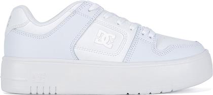 ΑΘΛΗΤΙΚΑ MANTECA 4 PLATFORM ADJS100156-WW0 ΛΕΥΚΟ DC SHOES