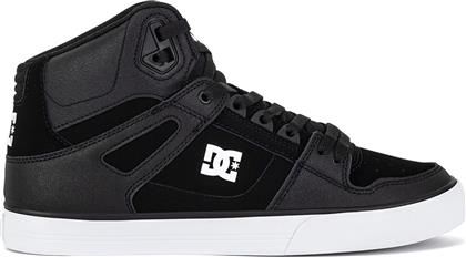 ΑΘΛΗΤΙΚΑ PURE HIGH-TOP WC ADYS400043-BLW ΜΑΥΡΟ DC SHOES